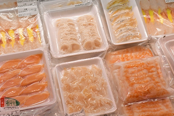 冷凍刺身・寿司ネタ